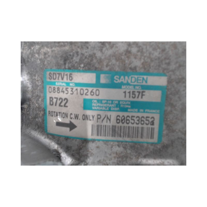 COMPRESSEUR AIR CONDITIONNE ALFA ROMEO 156 2002 -