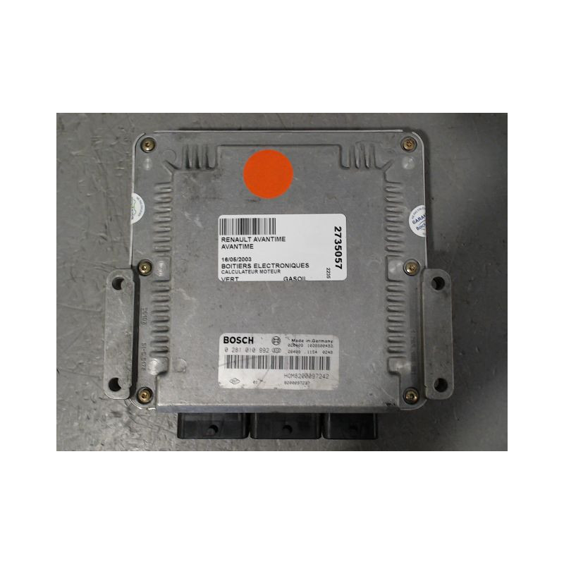 CALCULATEUR MOTEUR RENAULT AVANTIME