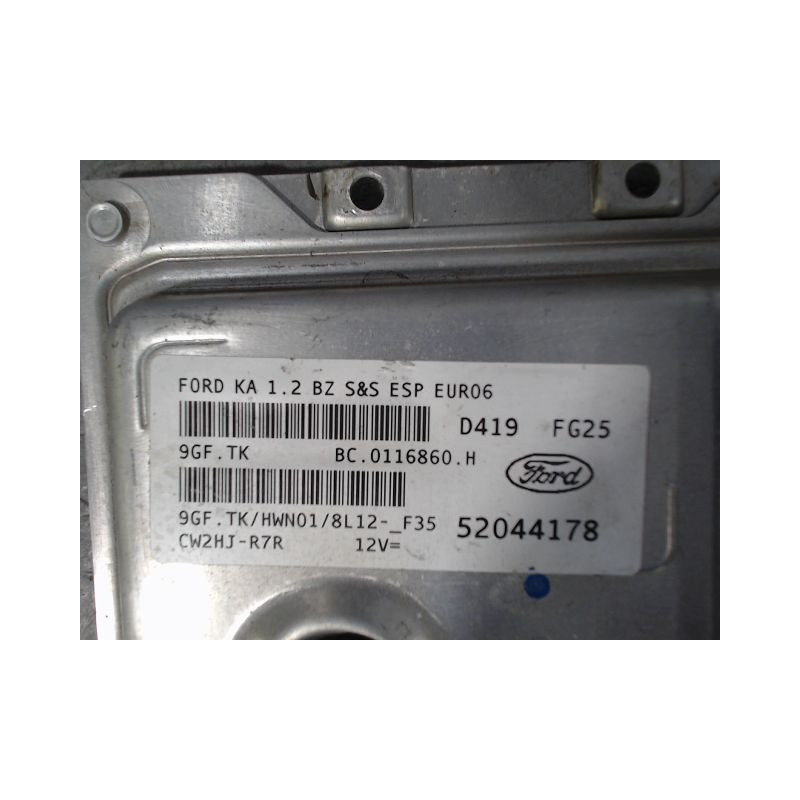 CALCULATEUR MOTEUR FORD KA
