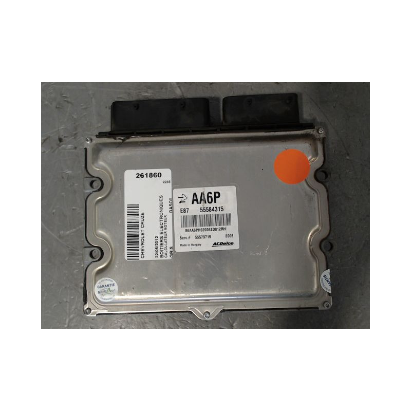 CALCULATEUR MOTEUR CHEVROLET CRUZE