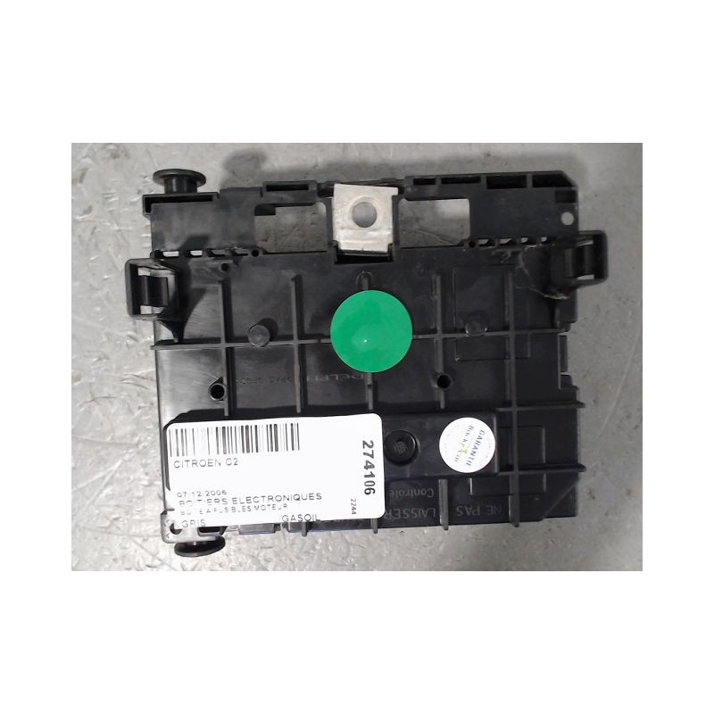 BOITE A FUSIBLES CITROEN C2