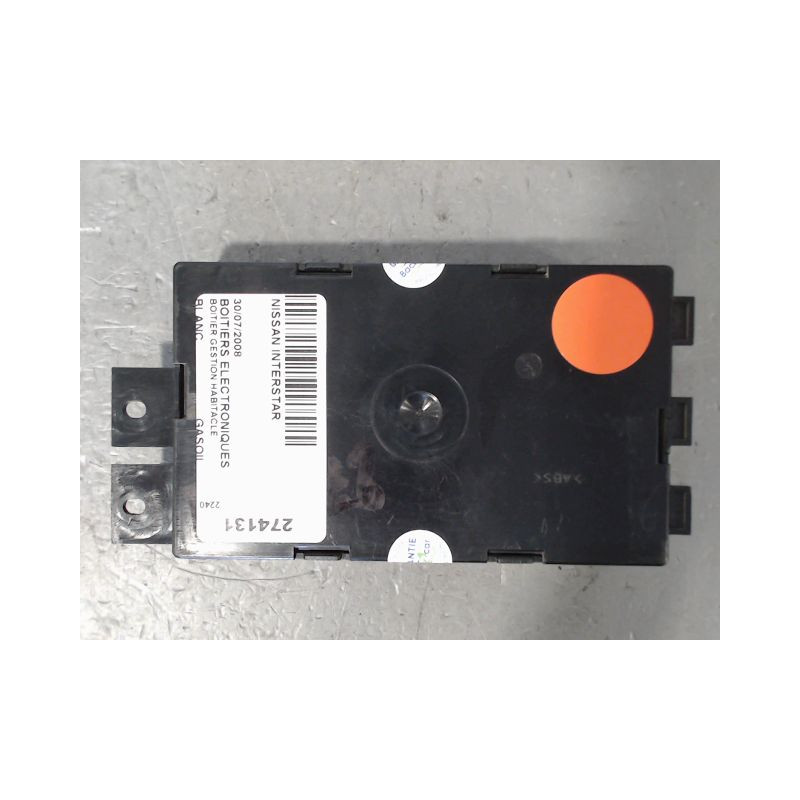 BOITIER GESTION HABITACLE NISSAN INTERSTAR