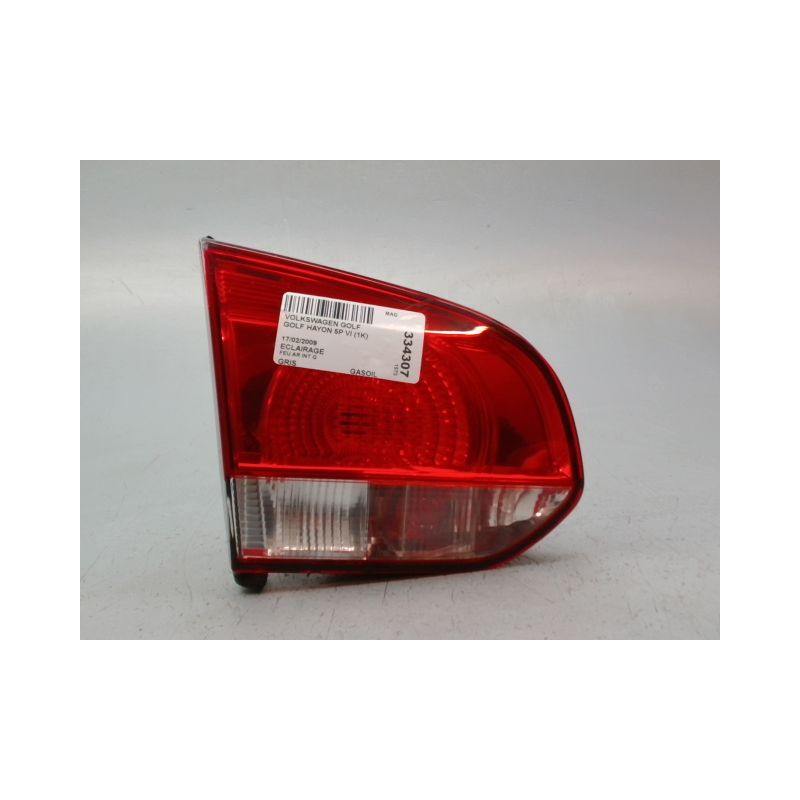 FEU ARRIERE INTERIEUR GAUCHE VOLKSWAGEN GOLF VI (1K) 2008-2013