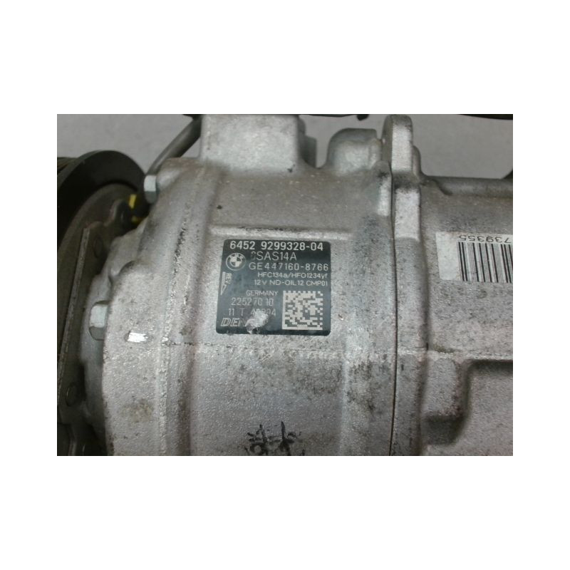 COMPRESSEUR AIR CONDITIONNE BMW SERIE 1 II (F20/F21) 2011-...