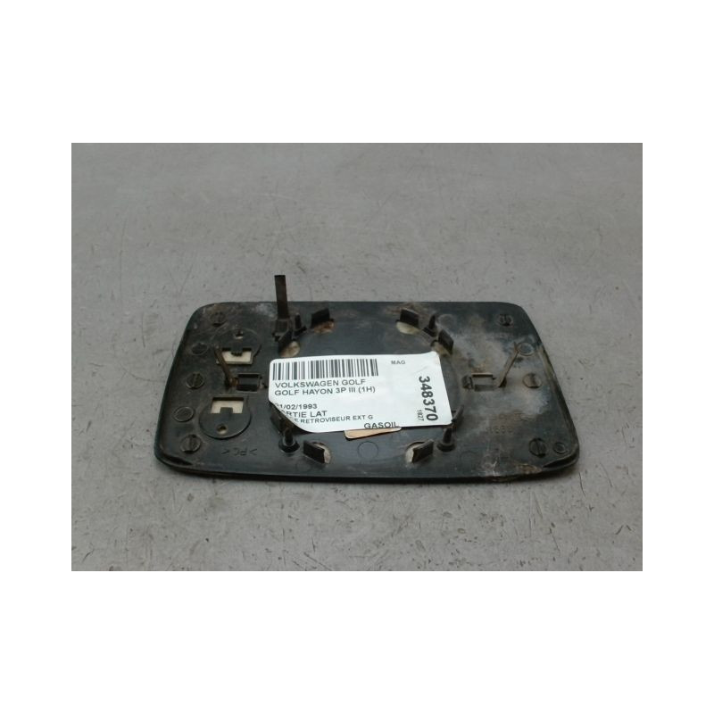 GLACE RETROVISEUR EXT G VOLKSWAGEN GOLF III (1H) 1992-1997