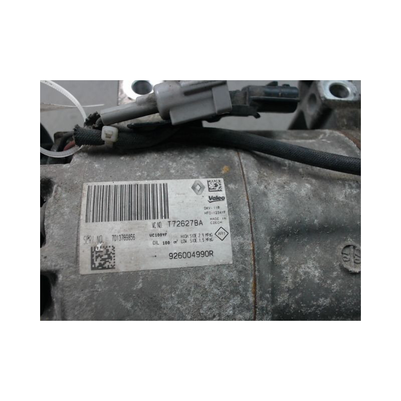 COMPRESSEUR AIR CONDITIONNE RENAULT CLIO IV Phase 1 2012-...