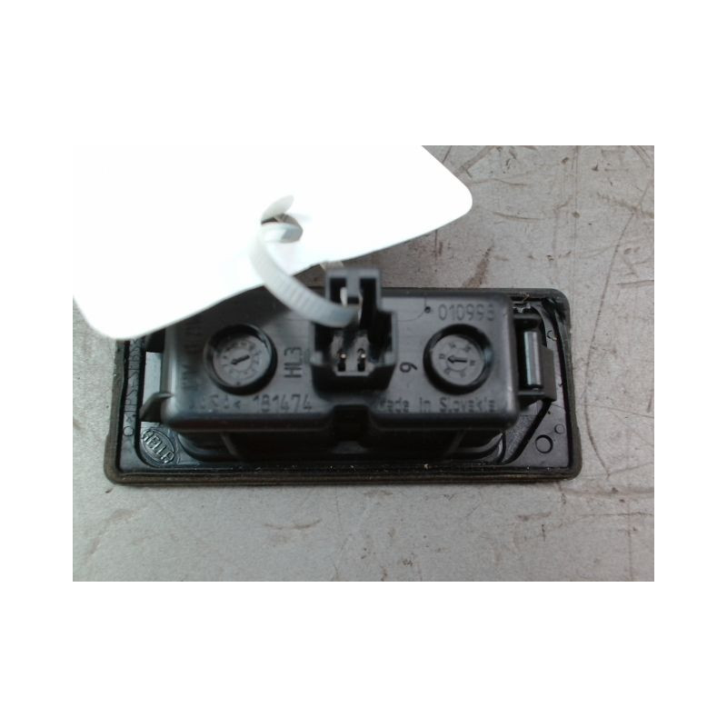 ECLAIREUR PLAQUE DE POLICE GAUCHE AUDI A1 Phase 1 (8X) 2010-2015