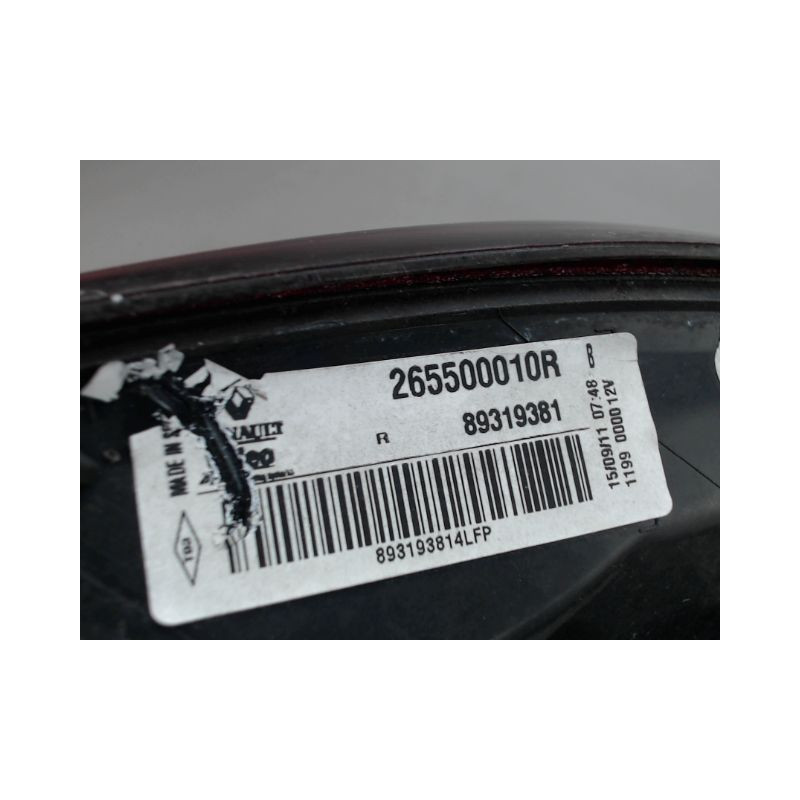 FEU ARRIERE DROIT RENAULT MEGANE