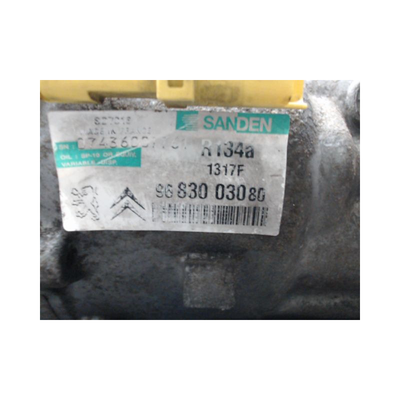 COMPRESSEUR AIR CONDITIONNE PEUGEOT 407 SW