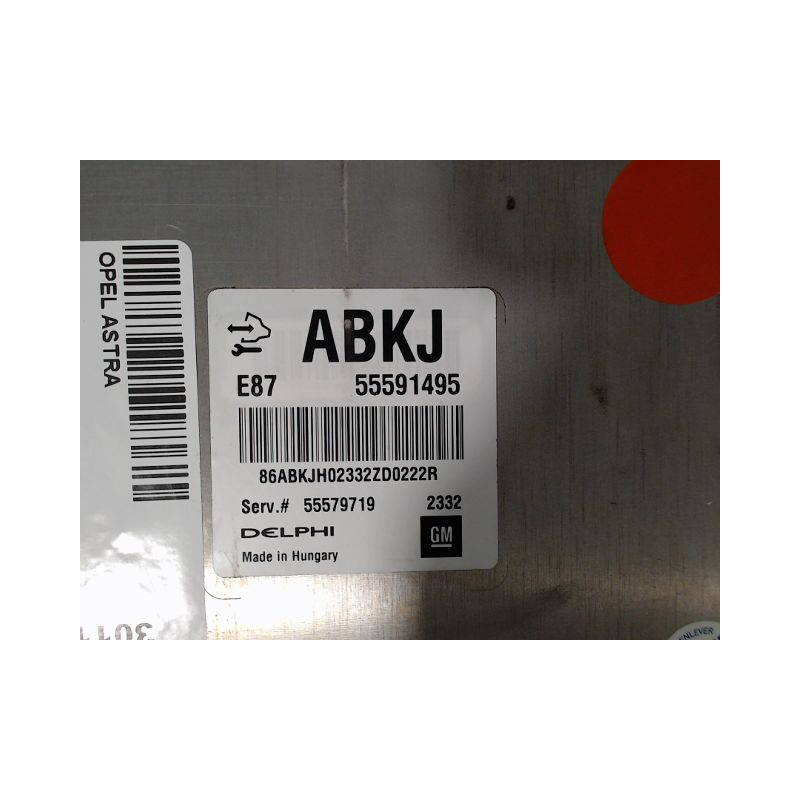 CALCULATEUR MOTEUR OPEL ASTRA