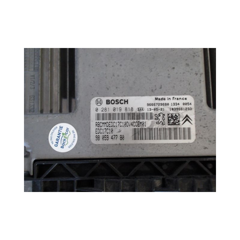 CALCULATEUR MOTEUR CITROEN C3