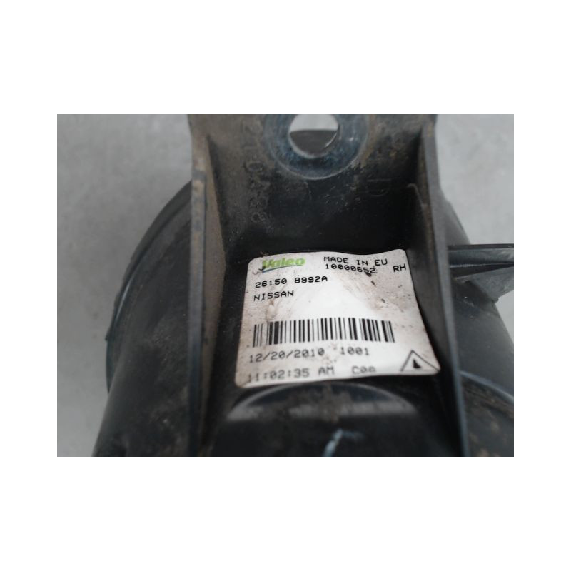 PHARE ANTIBROUILLARD AVANT DROIT NISSAN QASHQAI