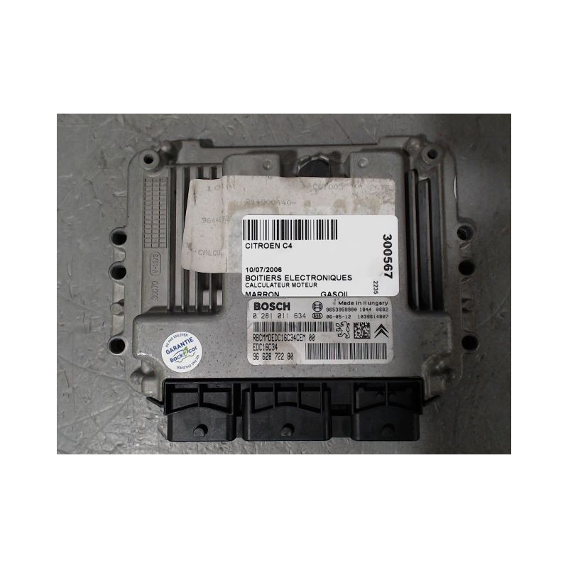CALCULATEUR MOTEUR CITROEN C4