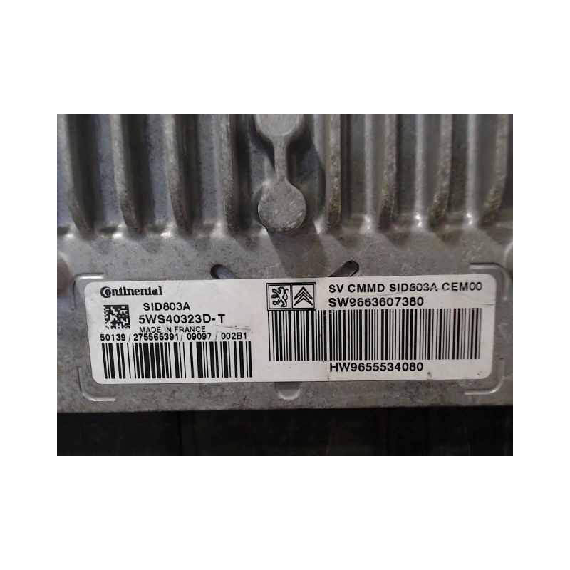 CALCULATEUR MOTEUR PEUGEOT 307