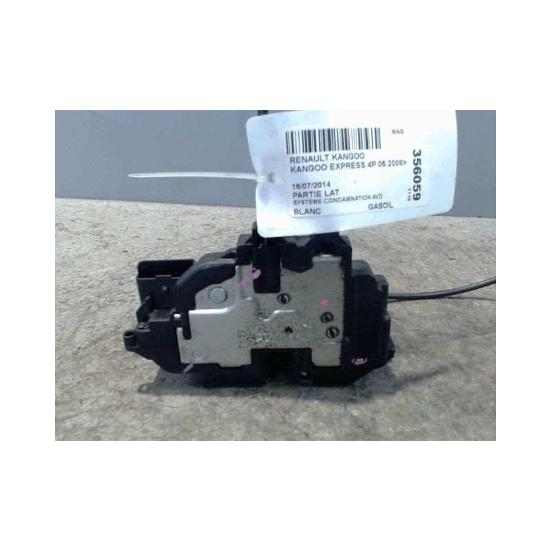 SYSTEME CONDAMNATION AVANT DROIT RENAULT KANGOO EXPRESS 2008-