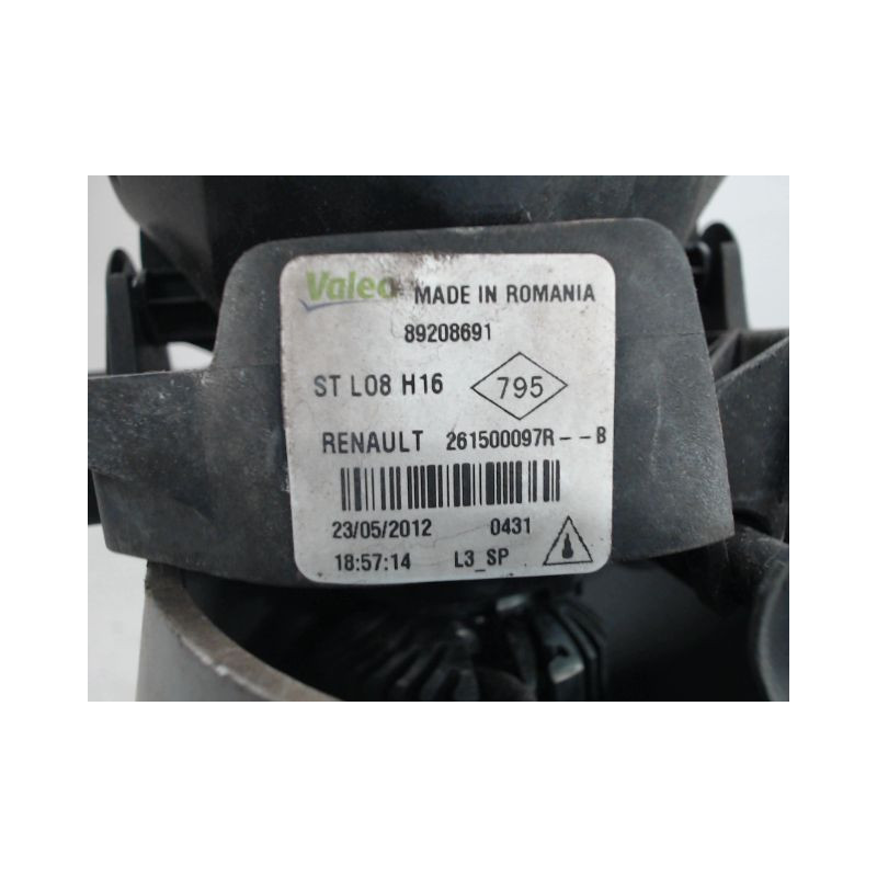 PHARE ANTIBROUILLARD AVANT GAUCHE RENAULT MEGANE