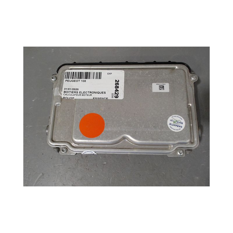 CALCULATEUR MOTEUR PEUGEOT 108
