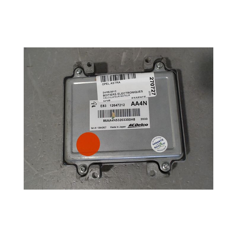 CALCULATEUR MOTEUR OPEL ASTRA