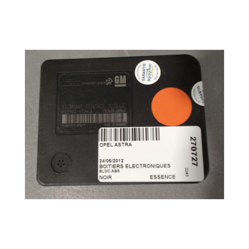 UNITE HYDRAULIQUE ABS OPEL ASTRA