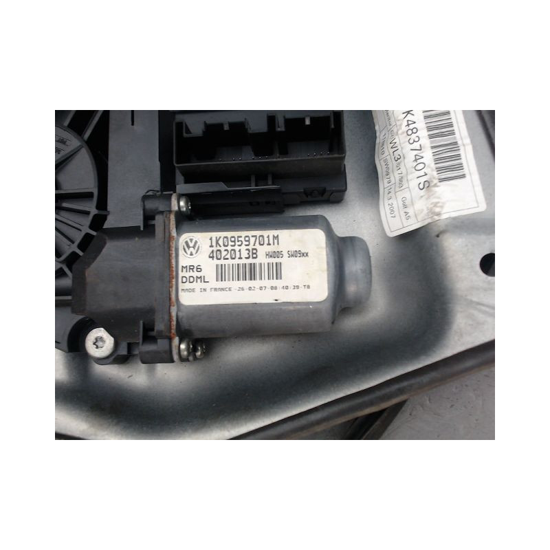 MECANISME LEVE-GLACE AVANT GAUCHE VOLKSWAGEN GOLF