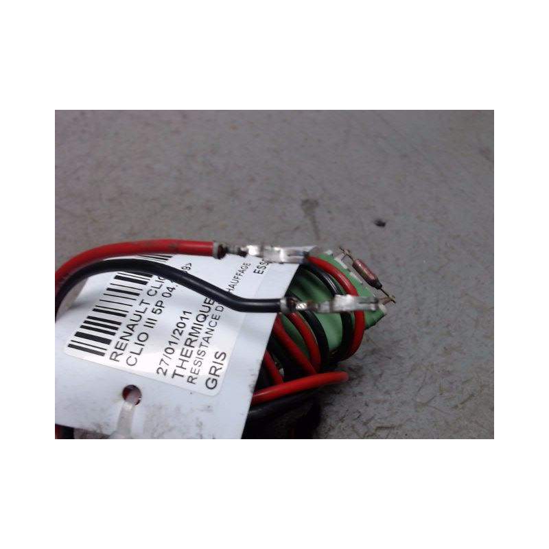 RESISTANCE DE CHAUFFAGE RENAULT CLIO III 2009-