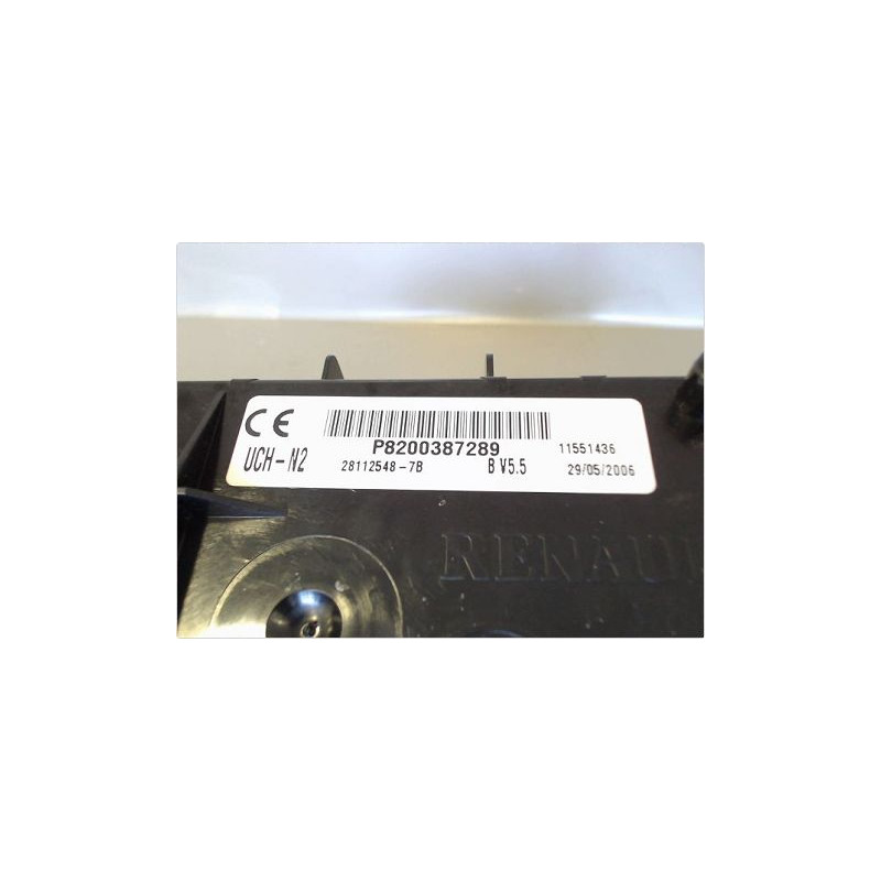 BOITIER GESTION HABITACLE RENAULT CLIO