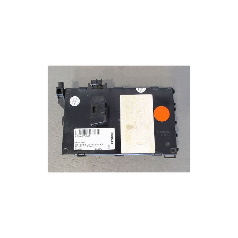 BOITIER GESTION HABITACLE RENAULT CLIO