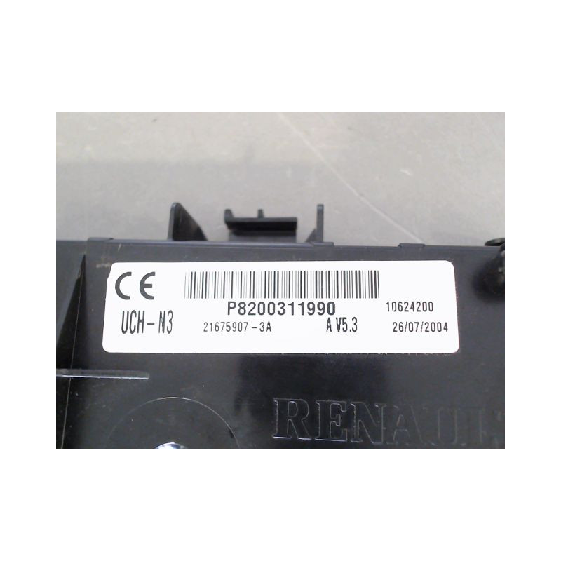 BOITIER GESTION HABITACLE RENAULT CLIO