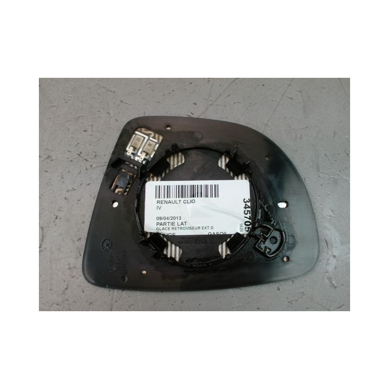 GLACE RETROVISEUR EXT D RENAULT CLIO IV Phase 1 2012-...