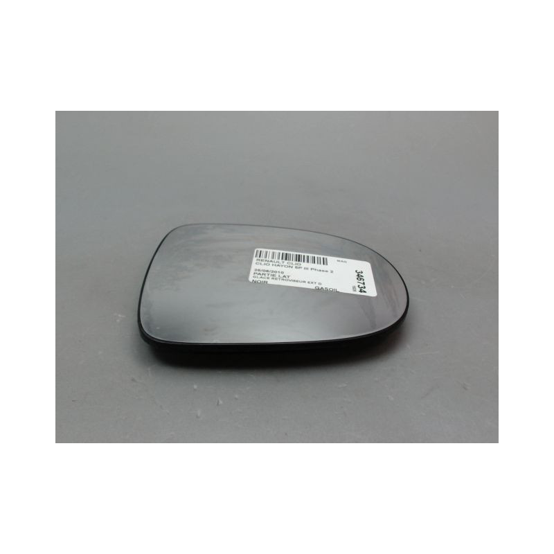 GLACE RETROVISEUR EXT D RENAULT CLIO III Phase 2 2009-2014