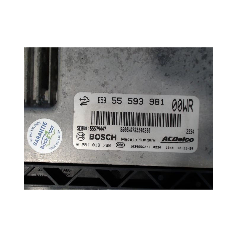 CALCULATEUR MOTEUR OPEL CORSA