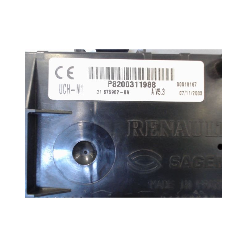 BOITIER GESTION HABITACLE RENAULT CLIO