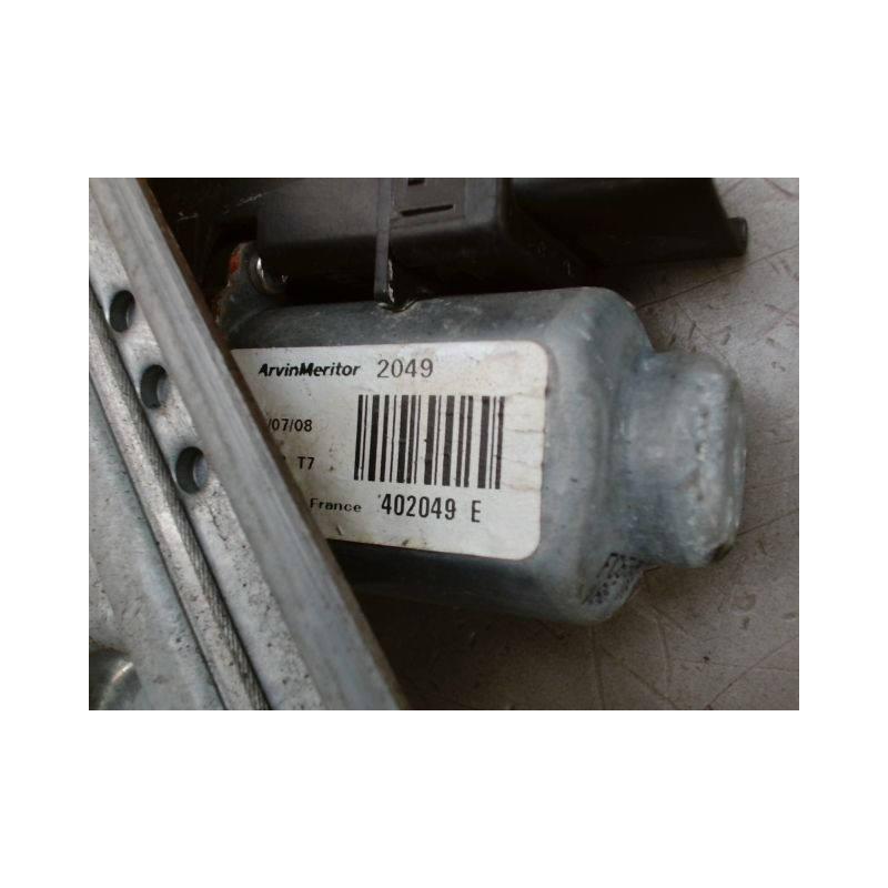 MECANISME LEVE-GLACE ARRIERE GAUCHE RENAULT MEGANE