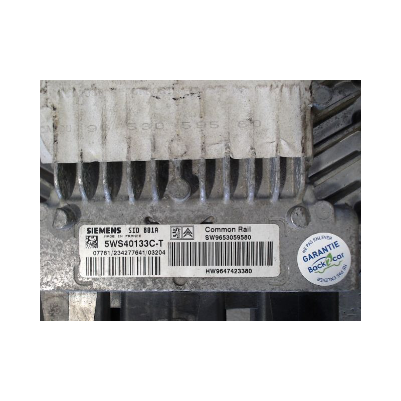CALCULATEUR MOTEUR PEUGEOT 307