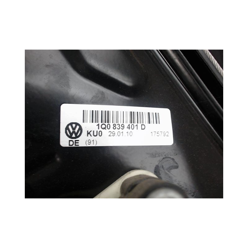 MECANISME LEVE-GLACE ARRIERE GAUCHE VOLKSWAGEN EOS