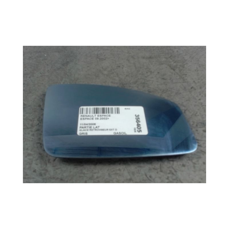GLACE RETROVISEUR EXT D RENAULT ESPACE 2002-