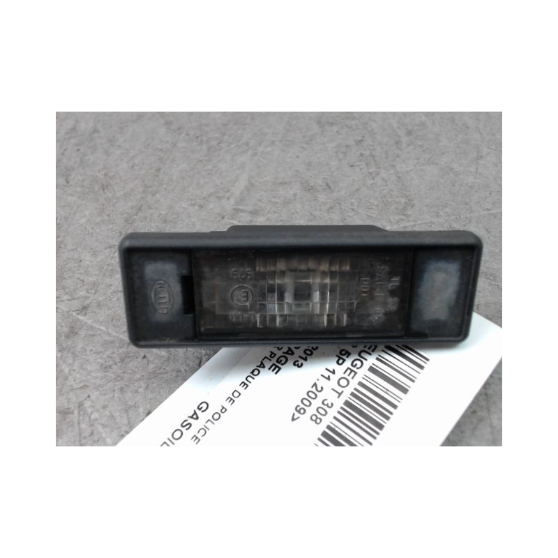 ECLAIREUR PLAQUE DE POLICE PEUGEOT 308 2009-