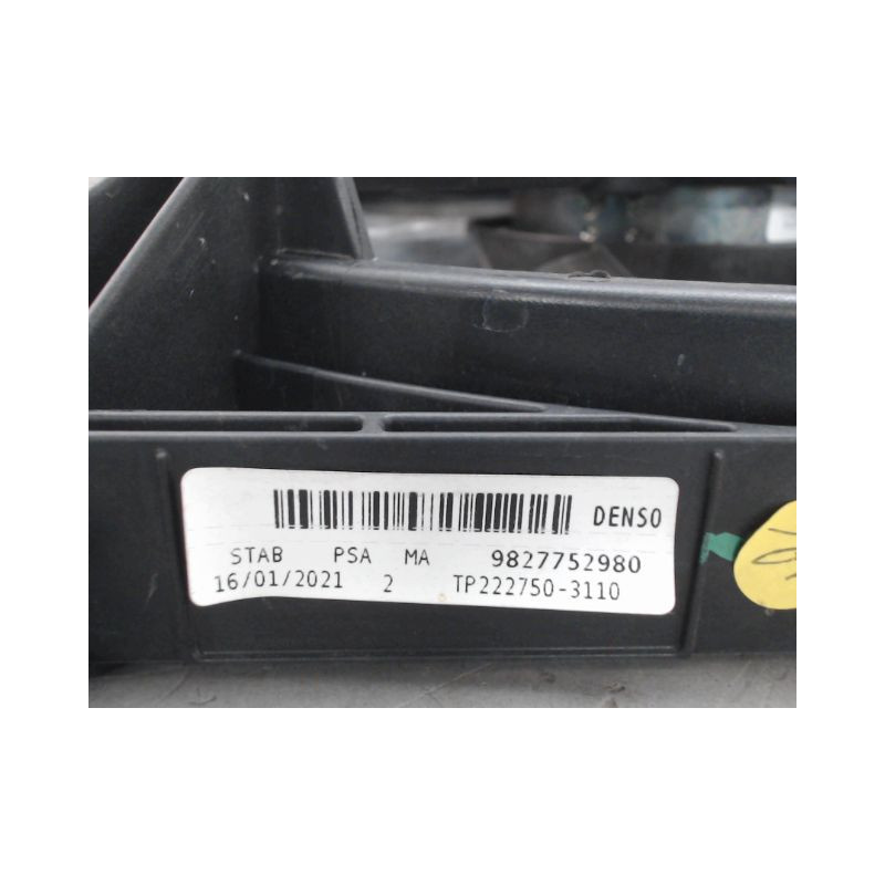 MOTEUR VENTILATEUR RADIATEUR PEUGEOT 208