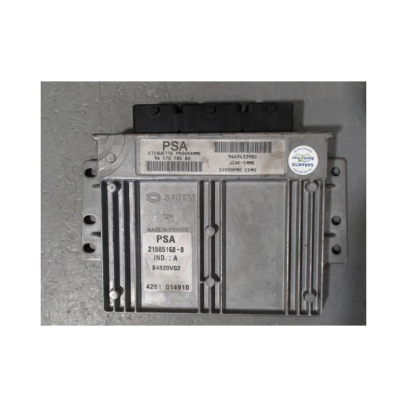CALCULATEUR MOTEUR CITROEN C2