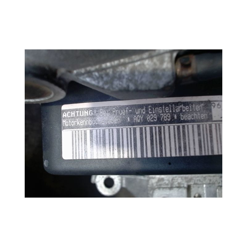 MOTEUR ESSENCE VOLKSWAGEN GOLF IV 98-2004 2.0
