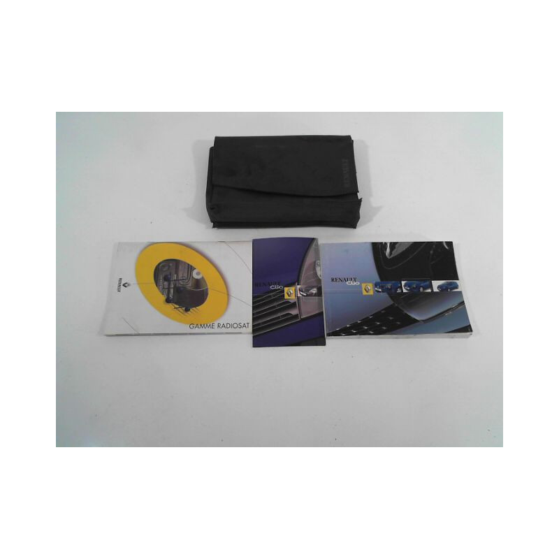 MANUEL UTILISATION RENAULT CLIO II PH.2 01-06