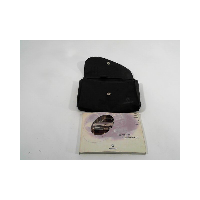 MANUEL UTILISATION RENAULT CLIO II PH.2 01-06