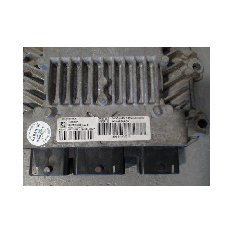 CALCULATEUR MOTEUR PEUGEOT 107