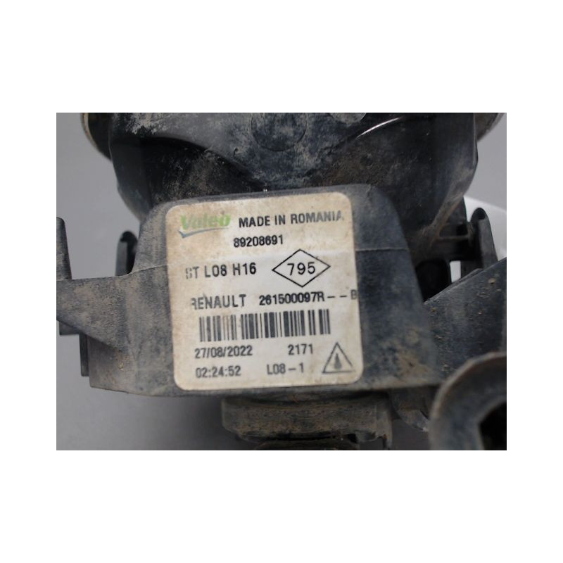 PHARE ANTIBROUILLARD AVANT DROIT DACIA DUSTER