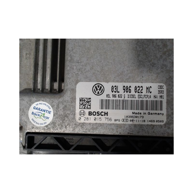 CALCULATEUR MOTEUR VOLKSWAGEN GOLF
