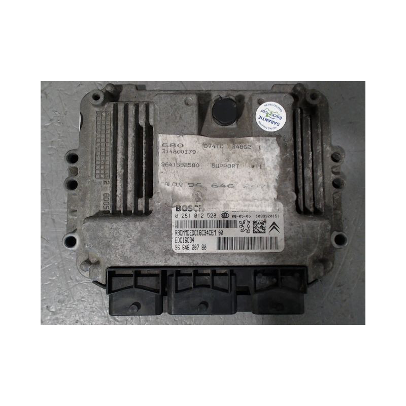 CALCULATEUR MOTEUR PEUGEOT 206