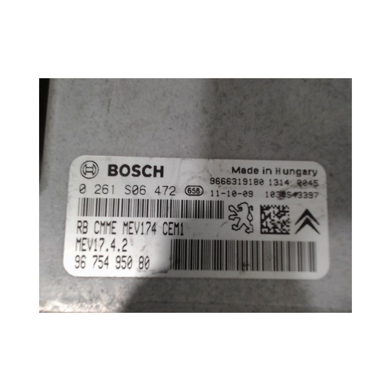 CALCULATEUR MOTEUR CITROEN C3