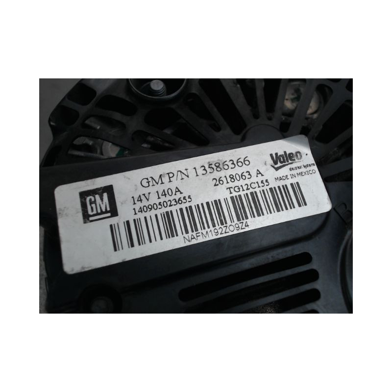 ALTERNATEUR OPEL ASTRA