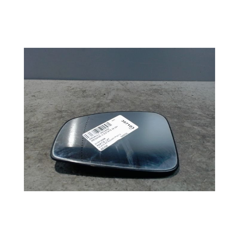 GLACE RETROVISEUR EXT G RENAULT MEGANE III ESTATE 09-