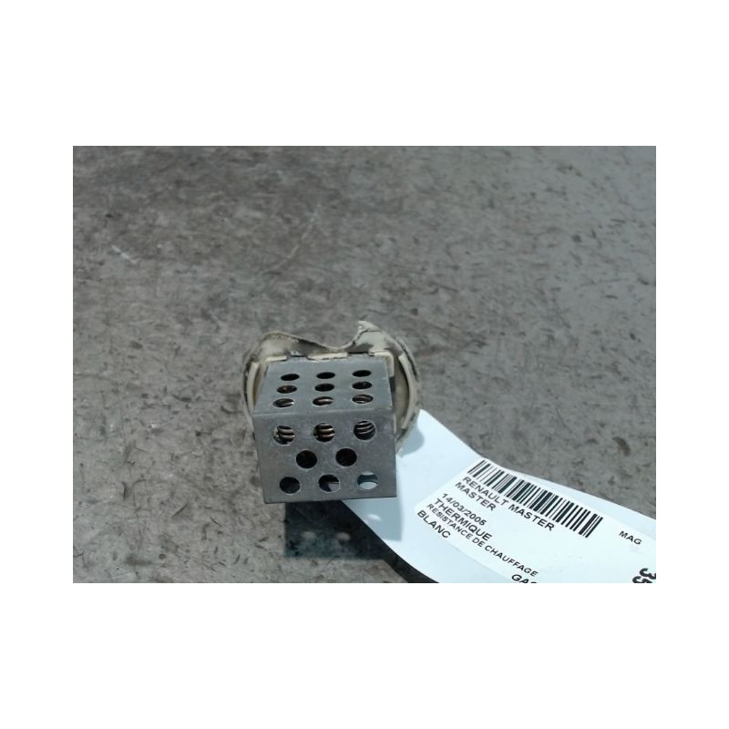 RESISTANCE DE CHAUFFAGE RENAULT MASTER